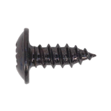Sealey Self-Tapping Screw 3.5 x 10mm Flanged Head Black Pozi Pack of 100