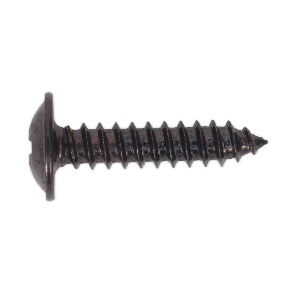 Sealey Self-Tapping Screw 4.2 x 19mm Flanged Head Black Pozi Pack of 100