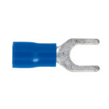 Sealey Easy-Entry Fork Terminal Ø5.3mm (2BA) Blue Pack of 100