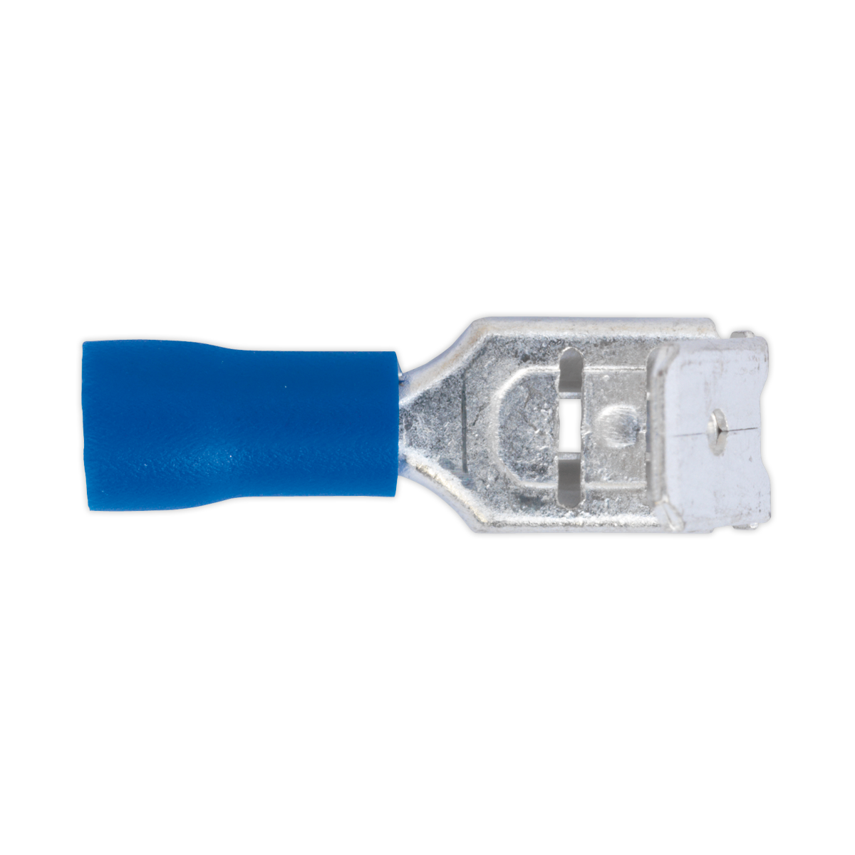 Sealey Piggy-Back Terminal 6.3mm Blue Pack of 100