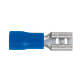Sealey Push-On Terminal 4.8mm Female Blue Pack of 100