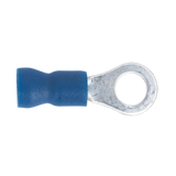 Sealey Easy-Entry Ring Terminal Ø5.3mm (2BA) Blue Pack of 100