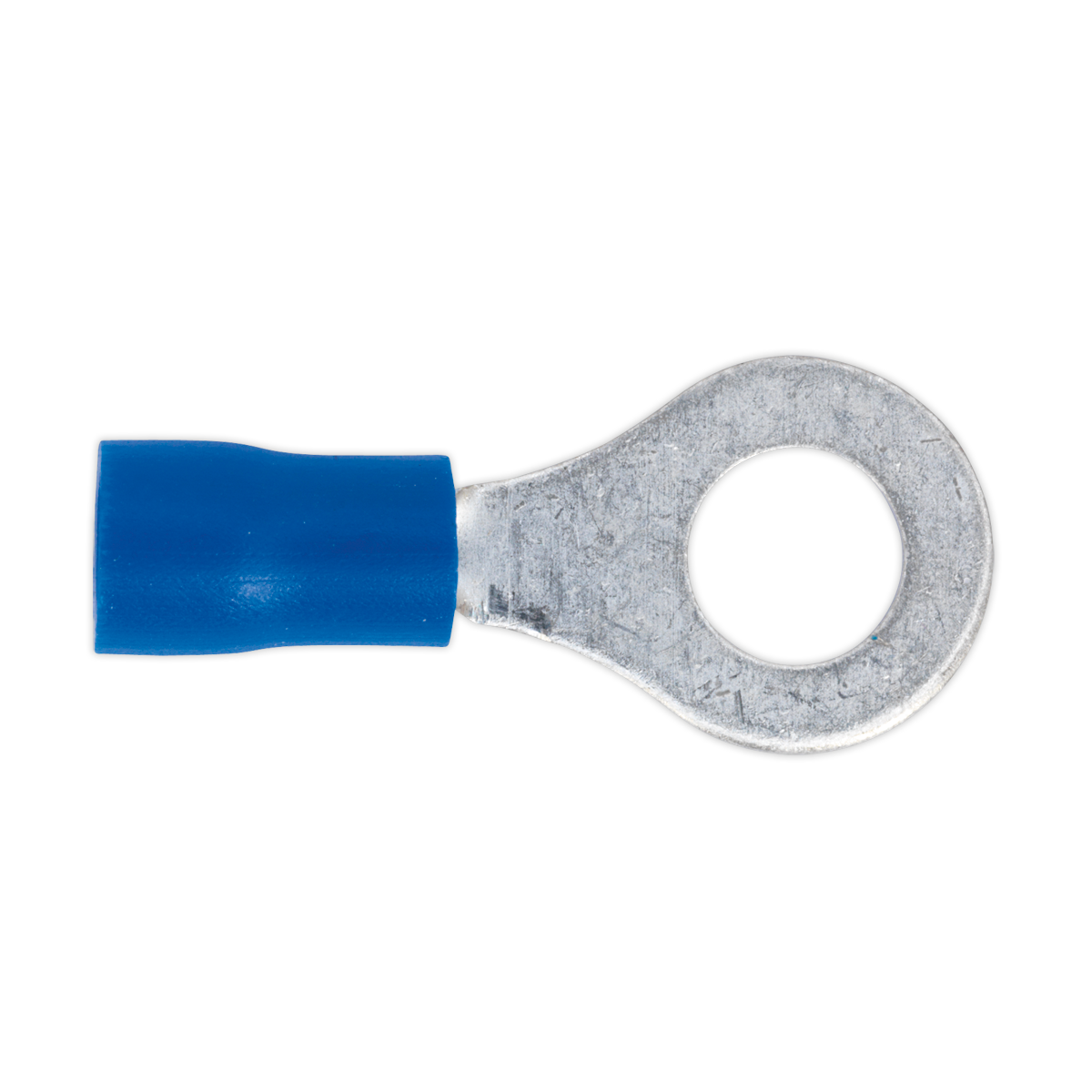 Sealey Easy-Entry Ring Terminal Ø6.4mm (1/4") Blue Pack of 100