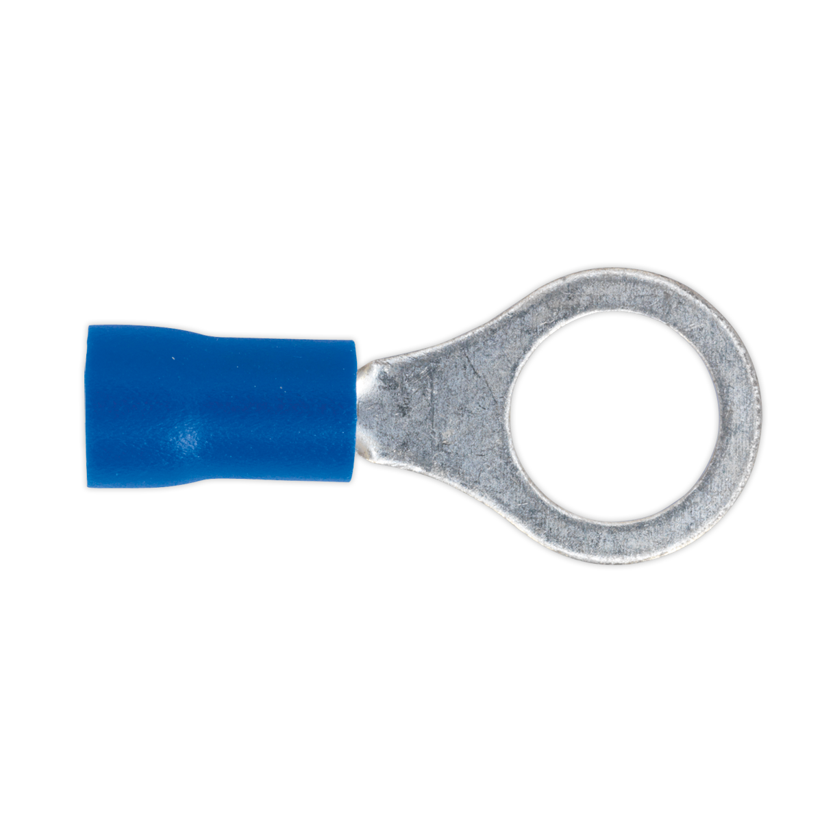 Sealey Easy-Entry Ring Terminal Ø8.4mm (5/16") Blue Pack of 100