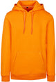 Build Your Brand Heavy Hoodie - Paradise Orange