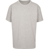Build Your Brand Heavy Oversized Tee - Grey