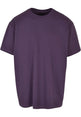 Build Your Brand Heavy Oversized Tee - Purple Night