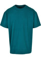 Build Your Brand Heavy Oversized Tee - Retro Green