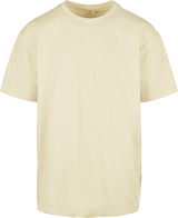 Build Your Brand Heavy Oversized Tee - Soft Yellow