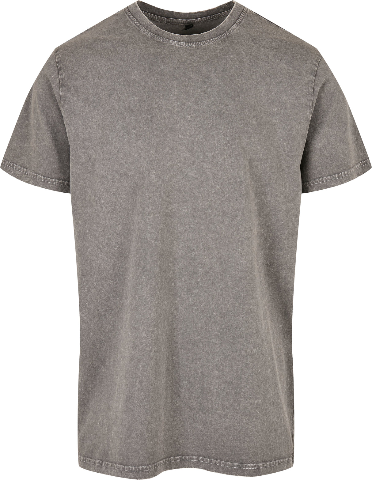 Build Your Brand Acid Washed Round Neck Tee