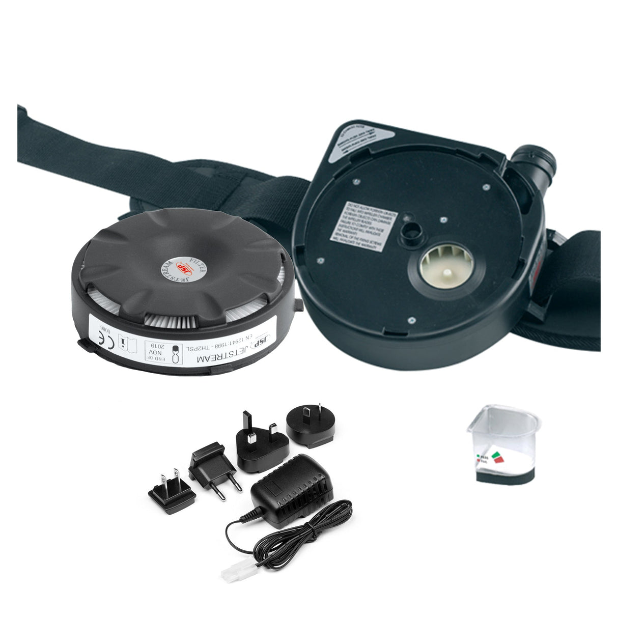 JSP Jetstream 8hr Waist Mounted Multi Plug Power Unit Complete - TH2PSL