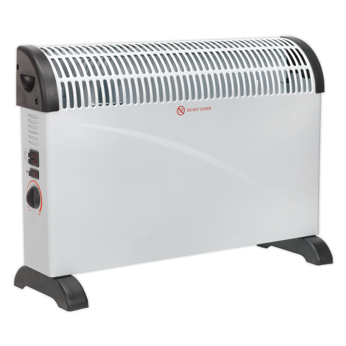 Sealey Convector Heater 2000W 3 Heat Settings Thermostat Turbo Fan