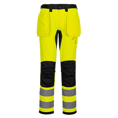 Portwest WX2 Eco Hi-Vis Holster Pocket Trousers