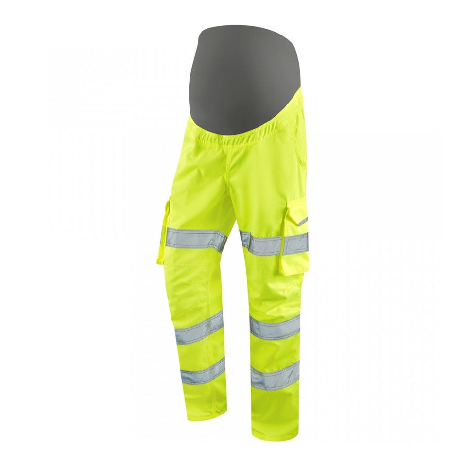 Leo Workwear VERITY Leo EcoViz Poly/Cotton Maternity Cargo Trouser