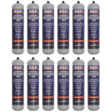 Sealey Gas Cylinder Disposable Carbon Dioxide 600g - Box of 12