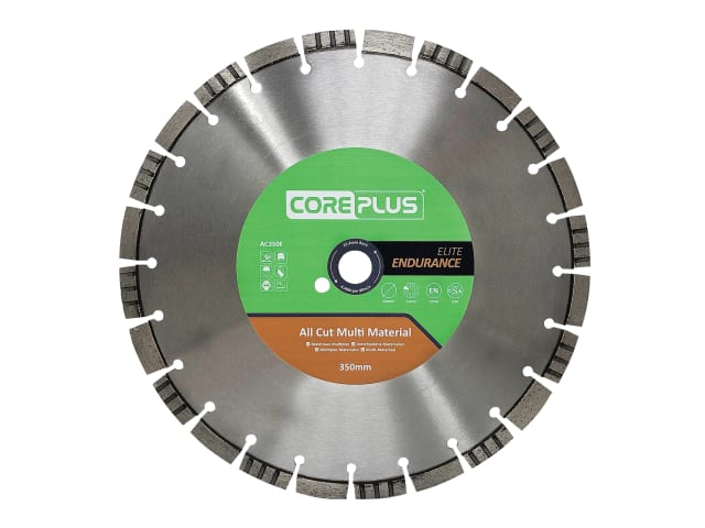 CorePlus AC350E Elite All Cut Multi-Material Diamond Blade 350mm