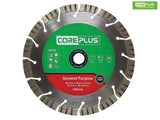 CorePlus GP230 General-Purpose Hybrid Turbo Diamond Blade 230mm