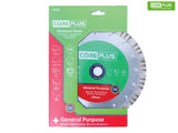 CorePlus GP230 General-Purpose Hybrid Turbo Diamond Blade 230mm