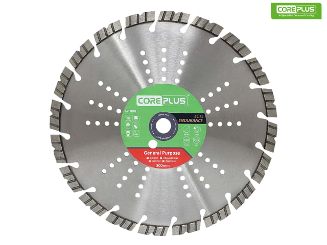 CorePlus GP300E Elite General-Purpose Diamond Blade 300mm