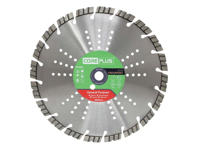 CorePlus GP300E Elite General-Purpose Diamond Blade 300mm