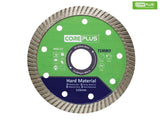 CorePlus HM115 Hard Material Turbo Diamond Blade 115mm