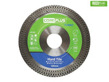 CorePlus HT105 Hard Tile Turbo Diamond Blade 105mm