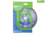 CorePlus HT180 Hard Tile Turbo Diamond Blade 180mm