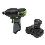 Sealey Cordless Impact Driver 1/4"Hex Drive 10.8V 2Ah SV10.8 Series