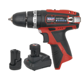 Sealey Combi Drill Kit Ø10mm 12V SV12 Series - 2 Batteries