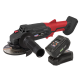 Sealey Cordless Angle Grinder Kit Ø115mm 20V 4Ah SV20 Series