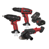 Sealey 3 x Tool Cordless Combo Kit 20V SV20 Series