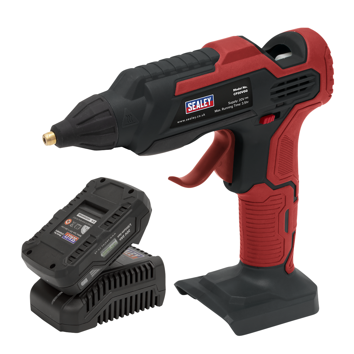 Sealey Cordless Glue Gun Kit 20V 2Ah SV20 Series