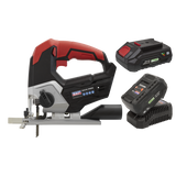 Sealey Cordless Jigsaw Kit 20V SV20 Series - 2 Batteries