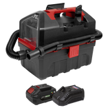 Sealey Cordless Wet and Dry Vacuum Kit 20V 4Ah SV20 Series