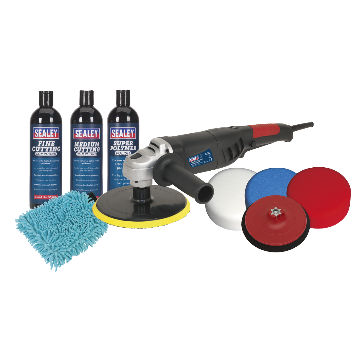 Sealey dual best sale action polisher