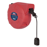 Sealey Cable Reel System Retractable 25m 1 x 230V Socket
