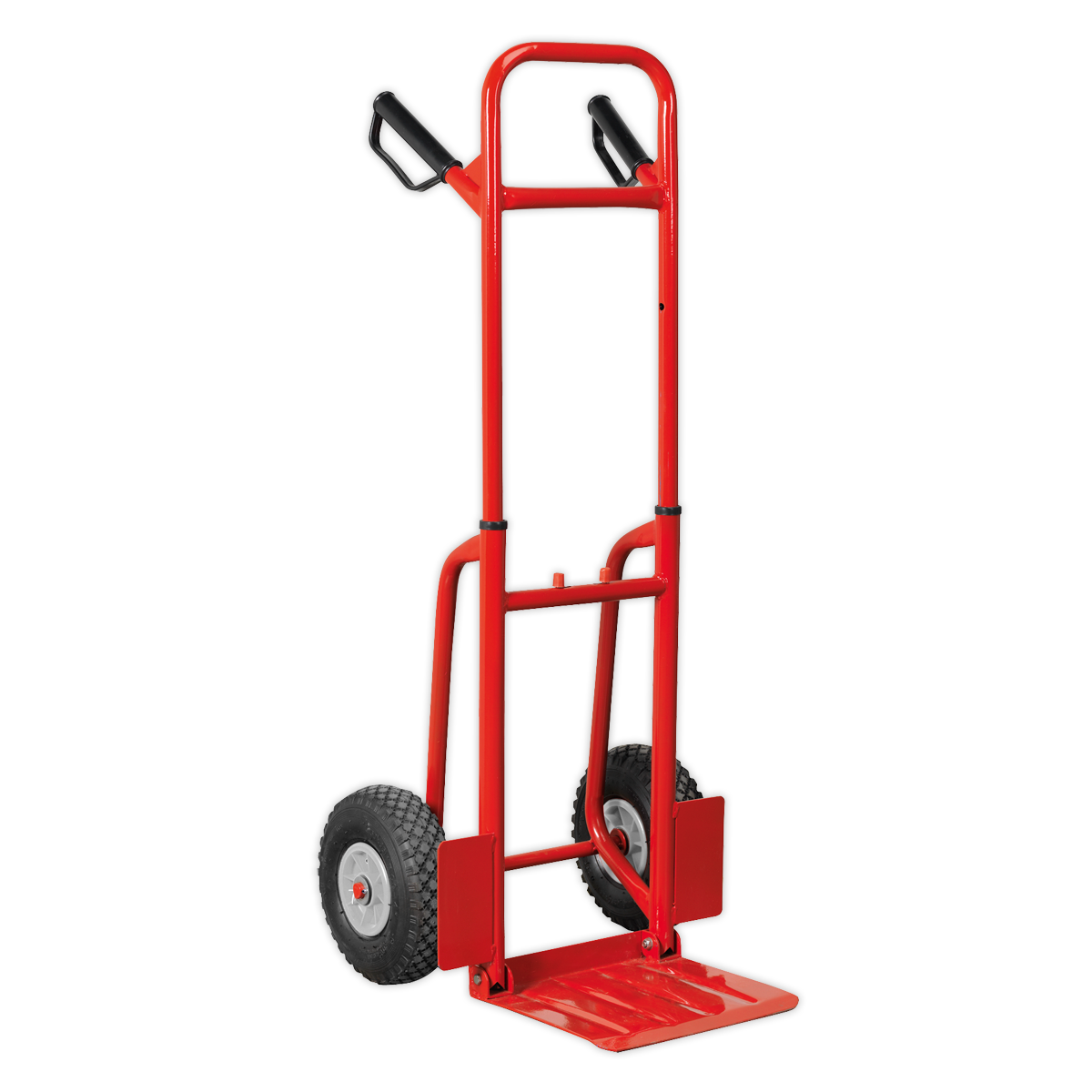 Sealey Sack Truck with Pneumatic Tyres 200kg Folding