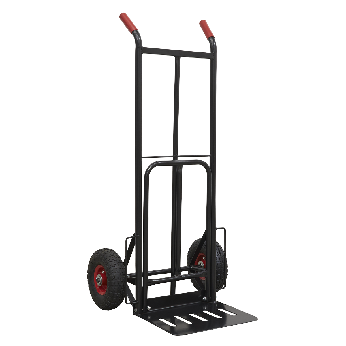 Sealey Heavy-Duty Sack Truck with PU Tyres 300kg Capacity