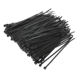 Sealey Cable Tie 100 x 2.5mm Black Pack of 200