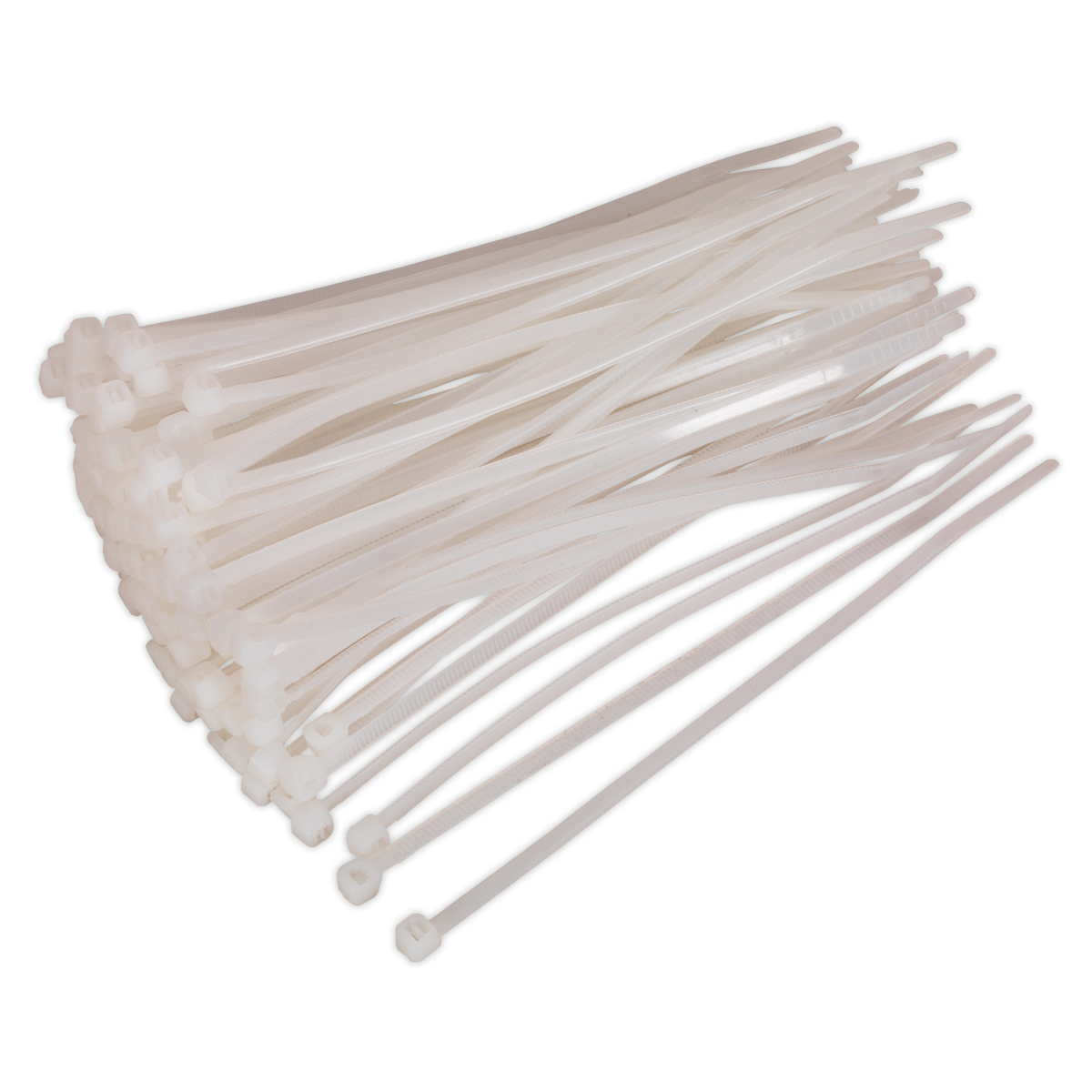 Sealey Cable Tie 150 x 3.6mm White Pack of 100