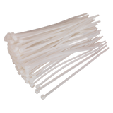 Sealey Cable Tie 150 x 3.6mm White Pack of 100