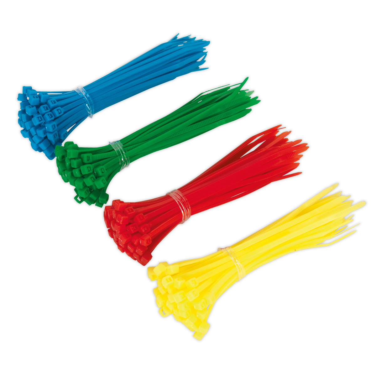 Sealey Cable Tie Assortment 100 x 2.5mm Pack of 200