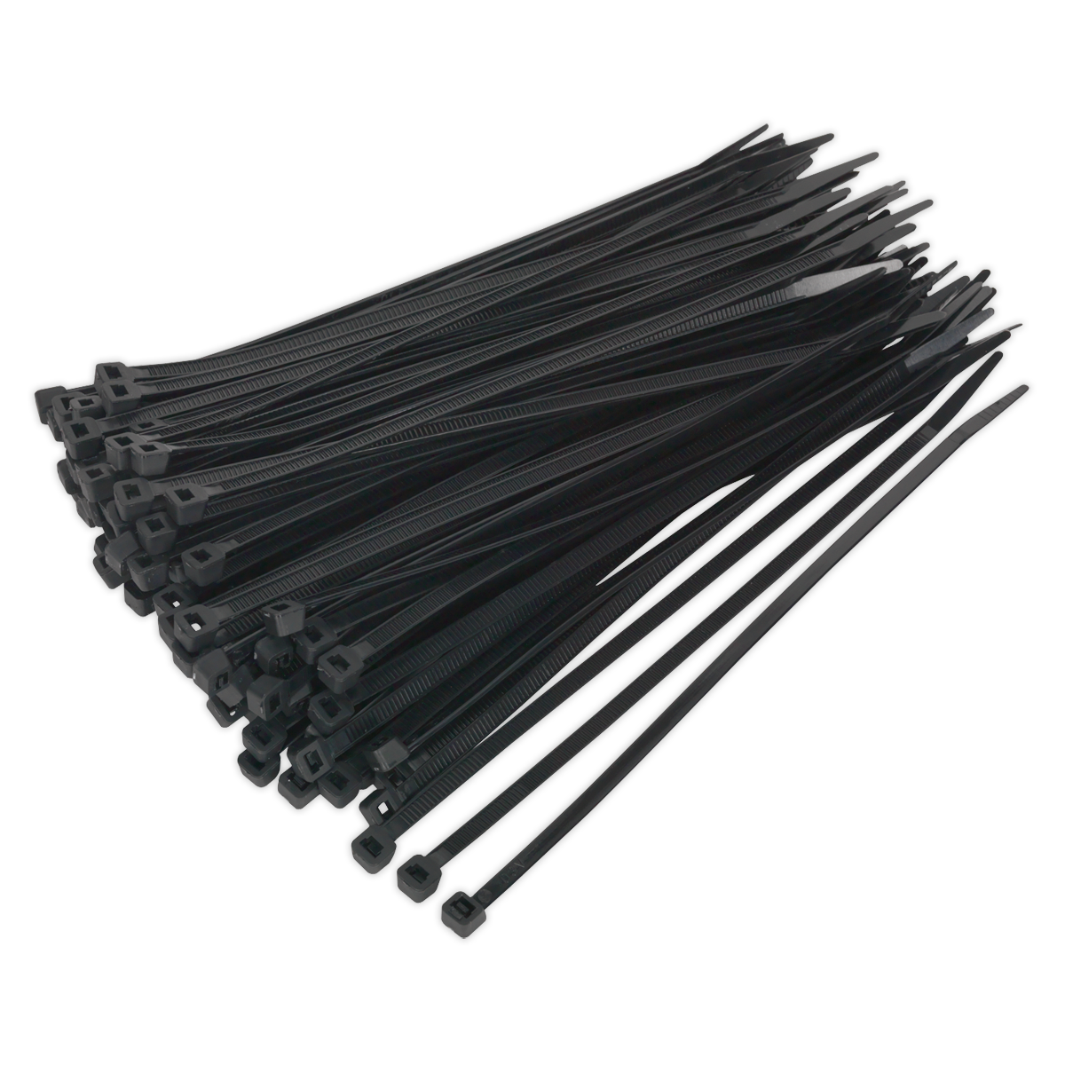 Sealey Cable Tie 200 x 4.8mm Black Pack of 100
