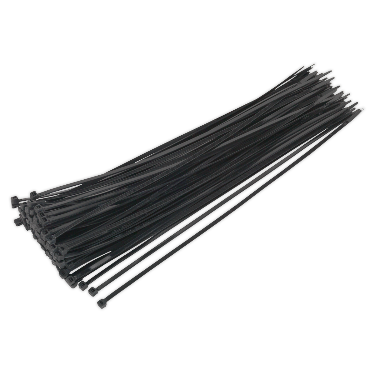 Sealey Cable Tie 380 x 4.8mm Black Pack of 100