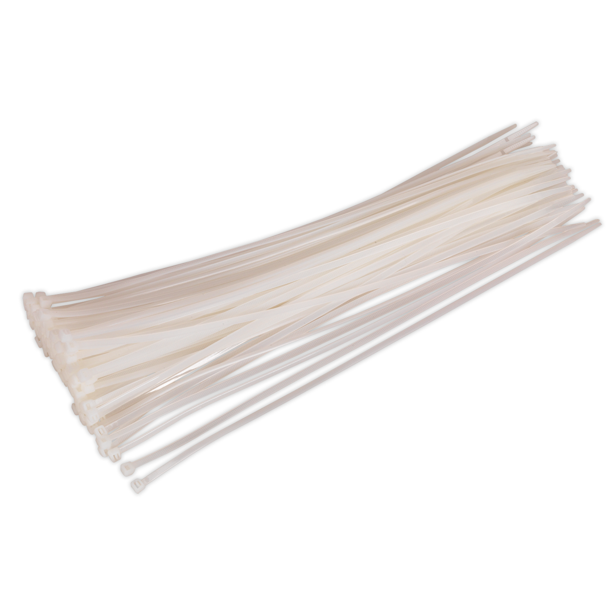 Sealey Cable Tie 380 x 4.8mm White Pack of 100