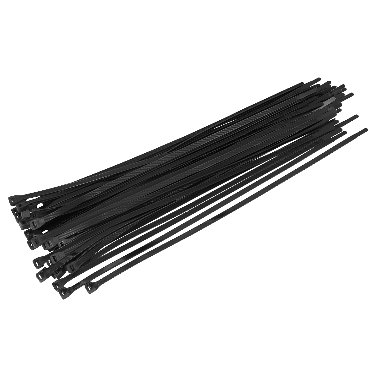 Sealey Cable Tie 450 x 7.6mm Black Pack of 50