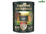 Cuprinol Ducksback 5 Year Waterproof for Sheds & Fences Forest Green 5 litre