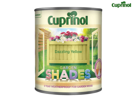 Cuprinol Garden Shades Dazzling Yellow 1 litre