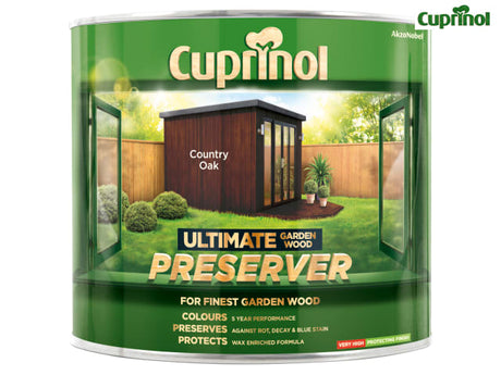 Cuprinol Ultimate Garden Wood Preserver Country Oak 1 litre