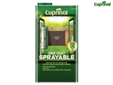 Cuprinol One Coat Sprayable Fence Treatment Forest Oak 5 litre